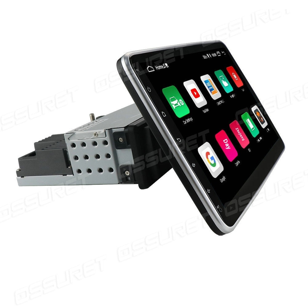 Android Large Screen 101-inch Universal Rotation Shaking Head Doll For Car All-in-one Navigation Machine
