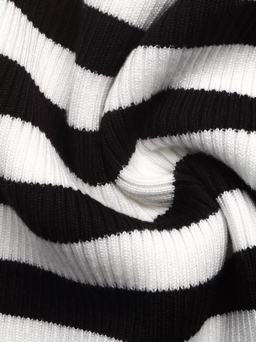 Striped Long Sleeve Knit Top