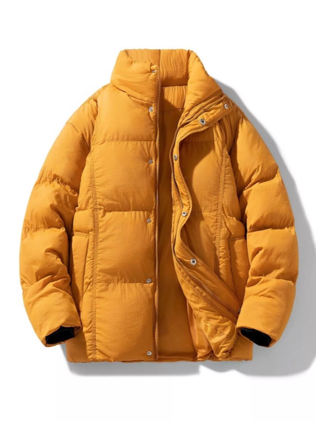 Men's Plus Size Warm Padded Puffer Jacket