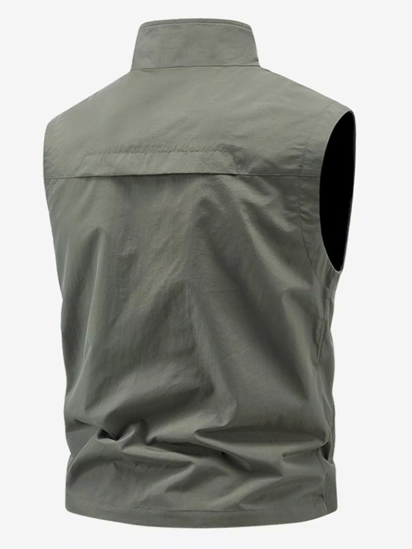 Men's Plus Size Lightweight Multi-Pocket Outdoor Vest