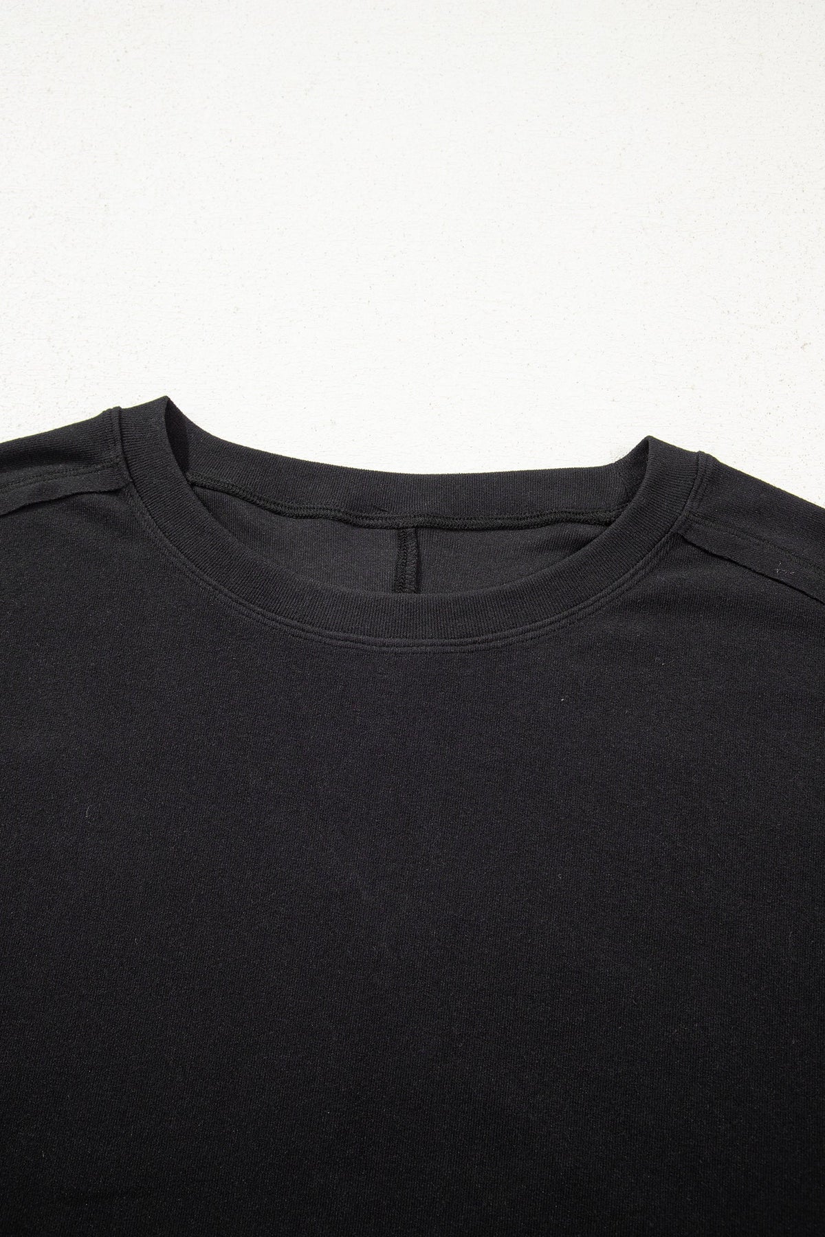 Bow Mesh Patchwork Long Sleeve Tee