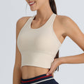 Shock-resistant High-strength One-piece Fixed Yoga Sports Bra Vest For Running