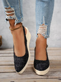 Point Toe Wedge Sandals