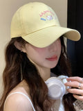 Cat Embroidered Baseball Cap