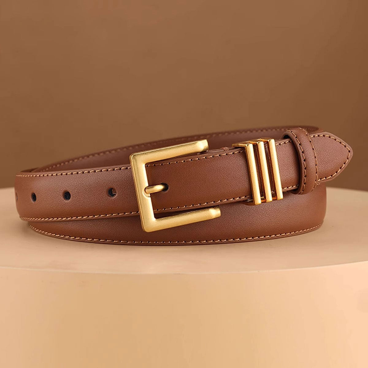 Golden Buckle Belt