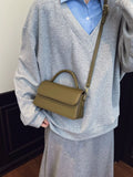 PU Leather Flap Crossbody Bag