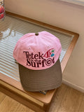 Embroidered Letter Baseball Cap