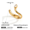 Two Tone Wrap Ring Collection