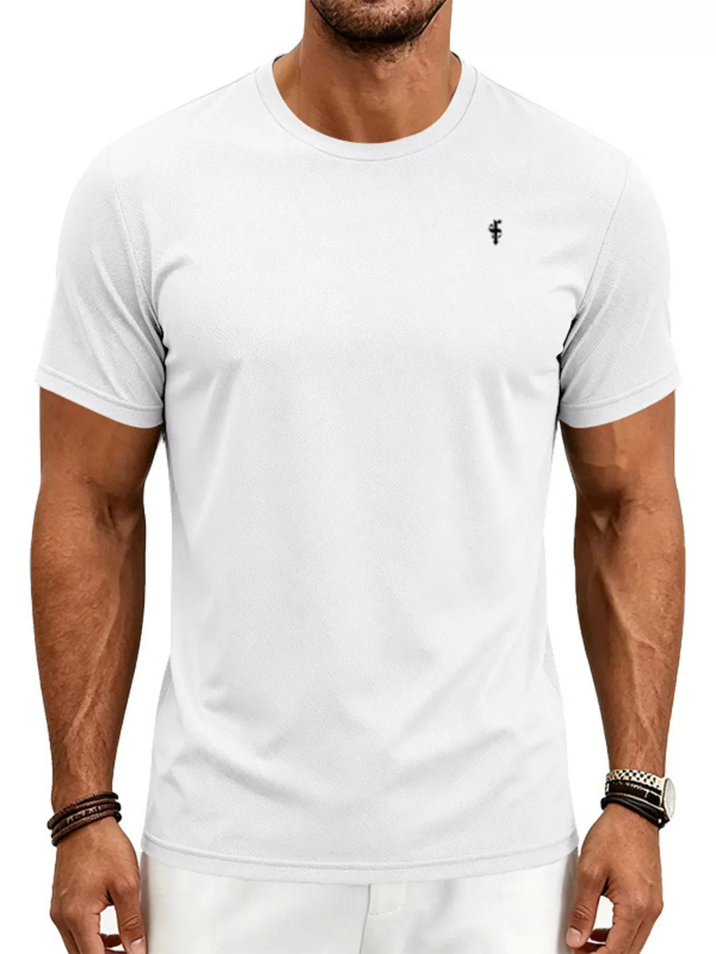 Men's Full Size Classic Fit Crew Neck T-Shirt Plus Size