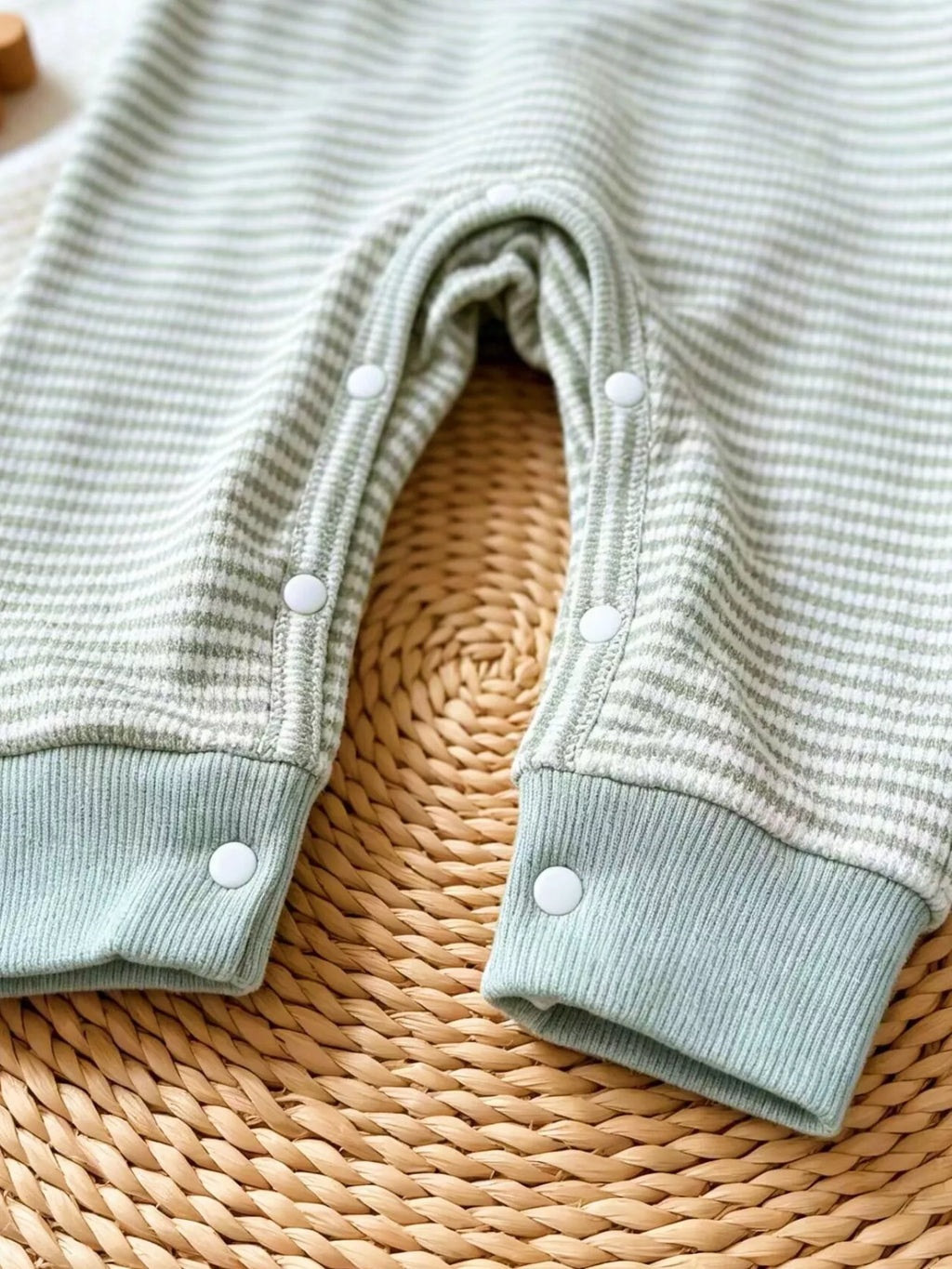 Children's Animal Striped Long Sleeve Jumpsuit
