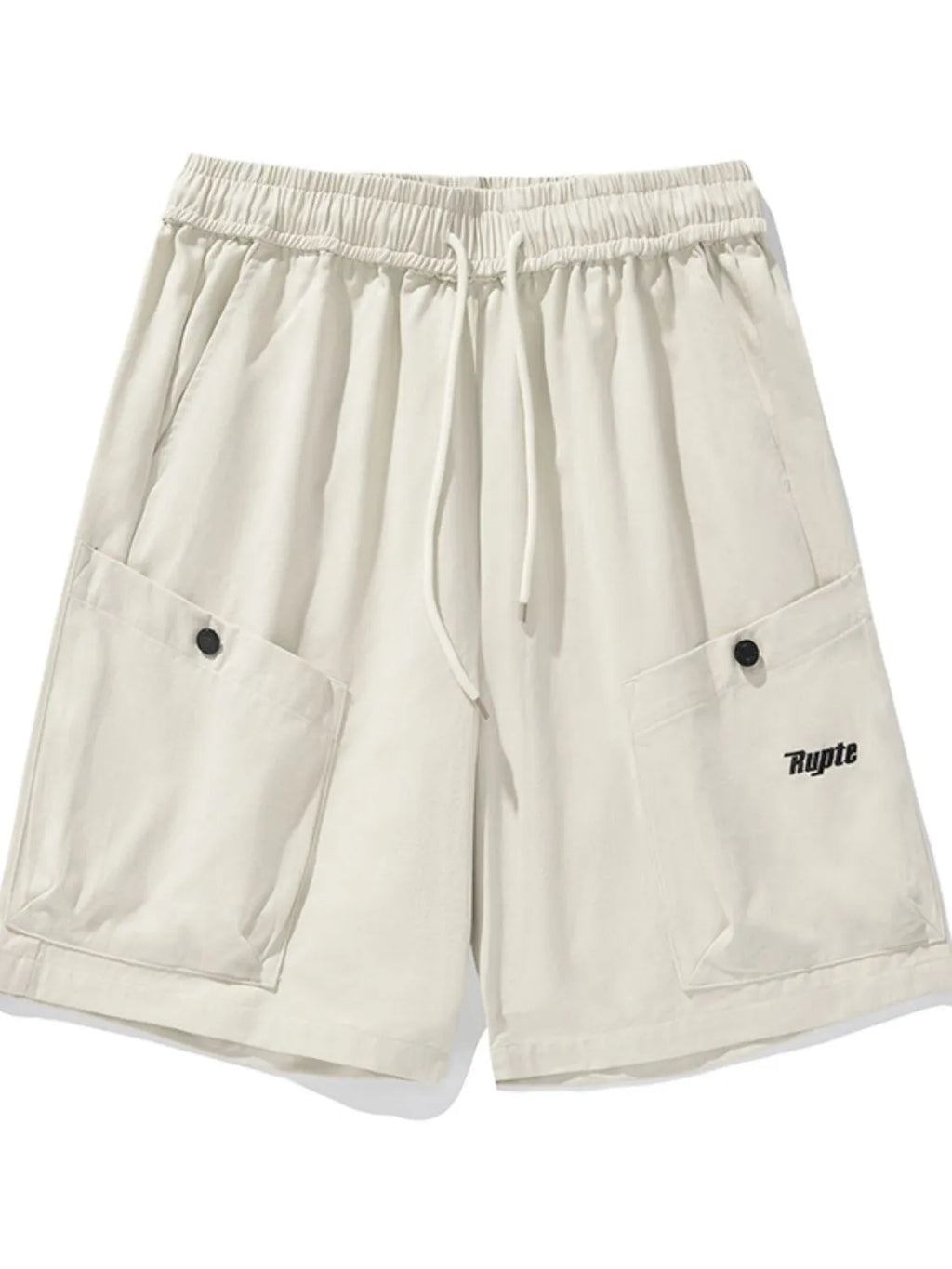 Men's Plus Size Drawstring Shorts with Pockets