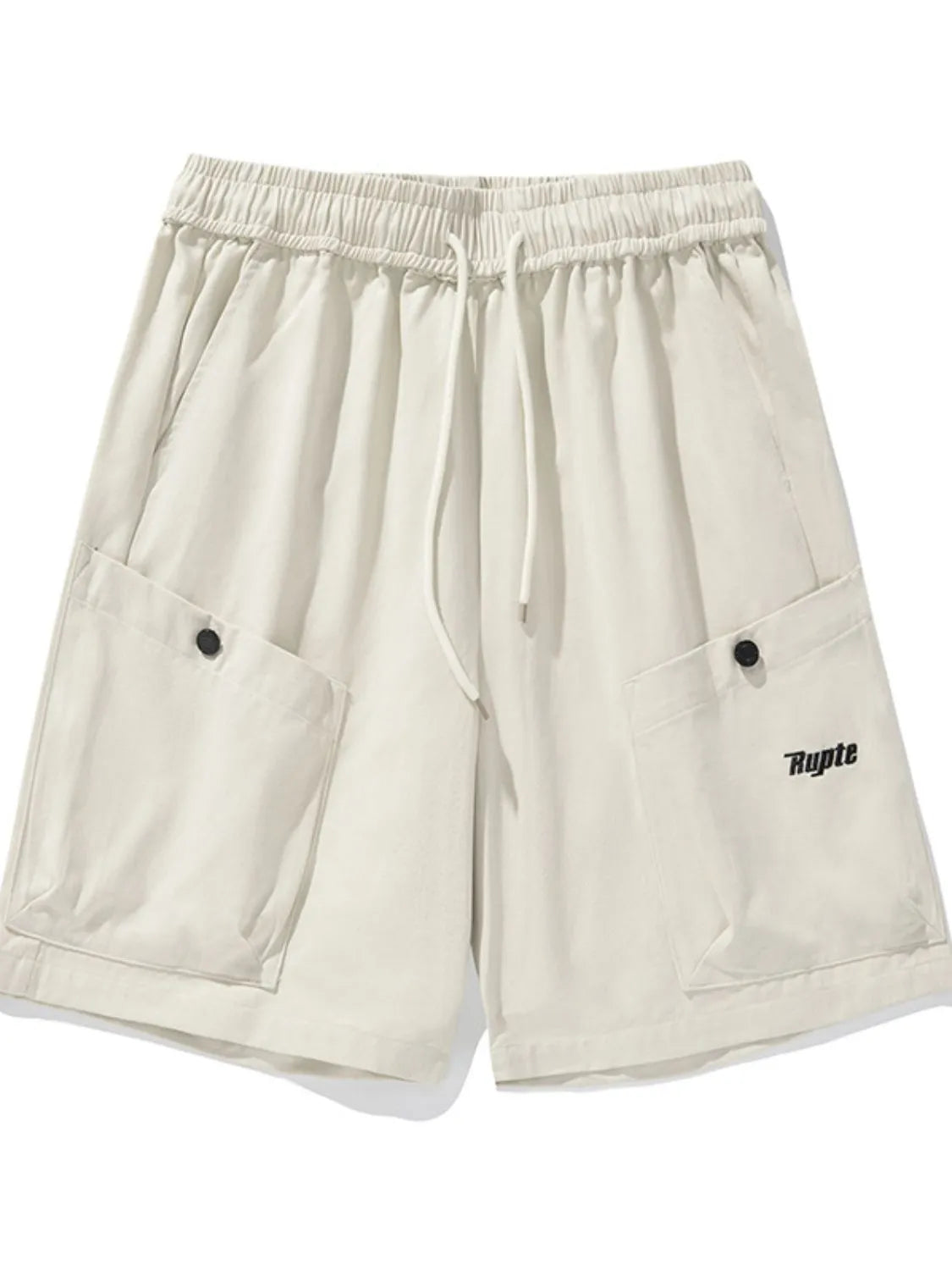Men's Plus Size Drawstring Shorts with Pockets