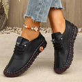 Round Toe Lace Up Sneakers