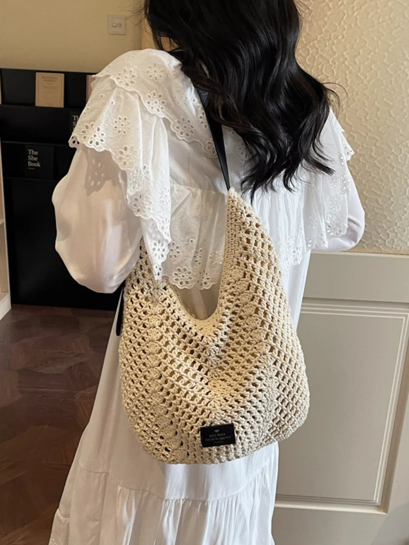 Boho Crochet Shoulder Bag