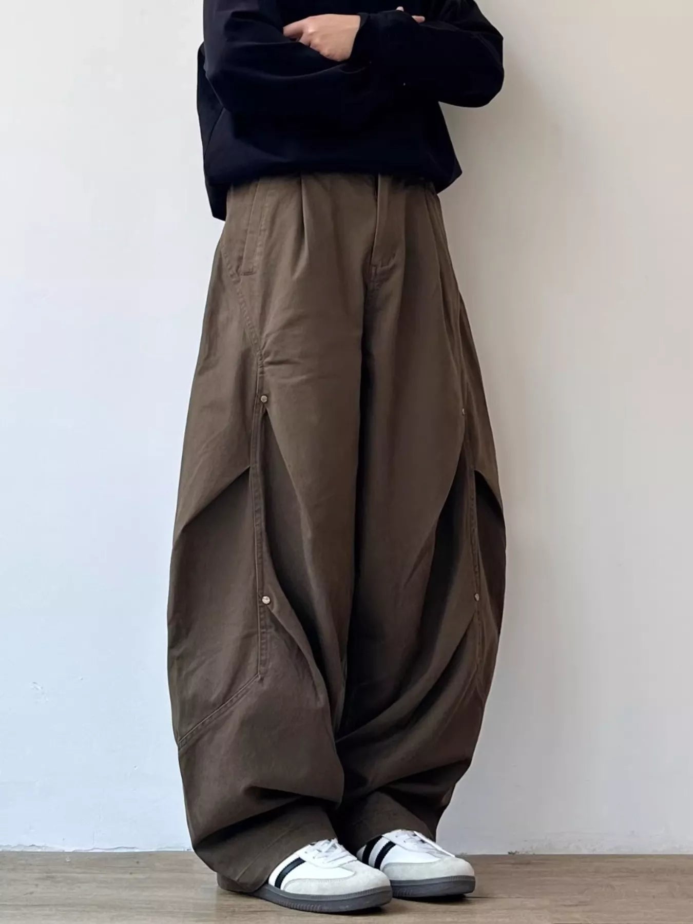 Men's Plus Size Loose Fit Cargo Pants