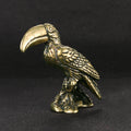 Antique Copper Solid Pure Copper Parrot Ornaments