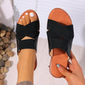 Crossover Strap Comfortable Sandals