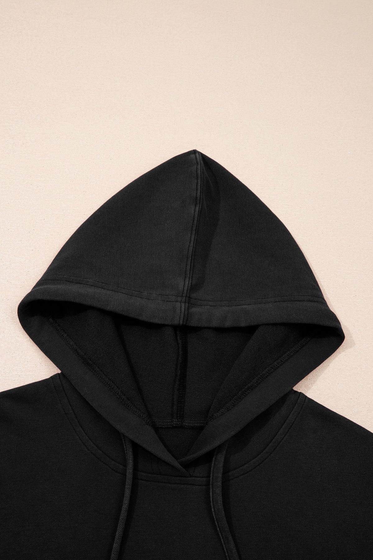 Plaid Patchwork Pocketed Drawstring Hoodie
