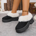 Cozy Fur-Lined Winter Platform Boots