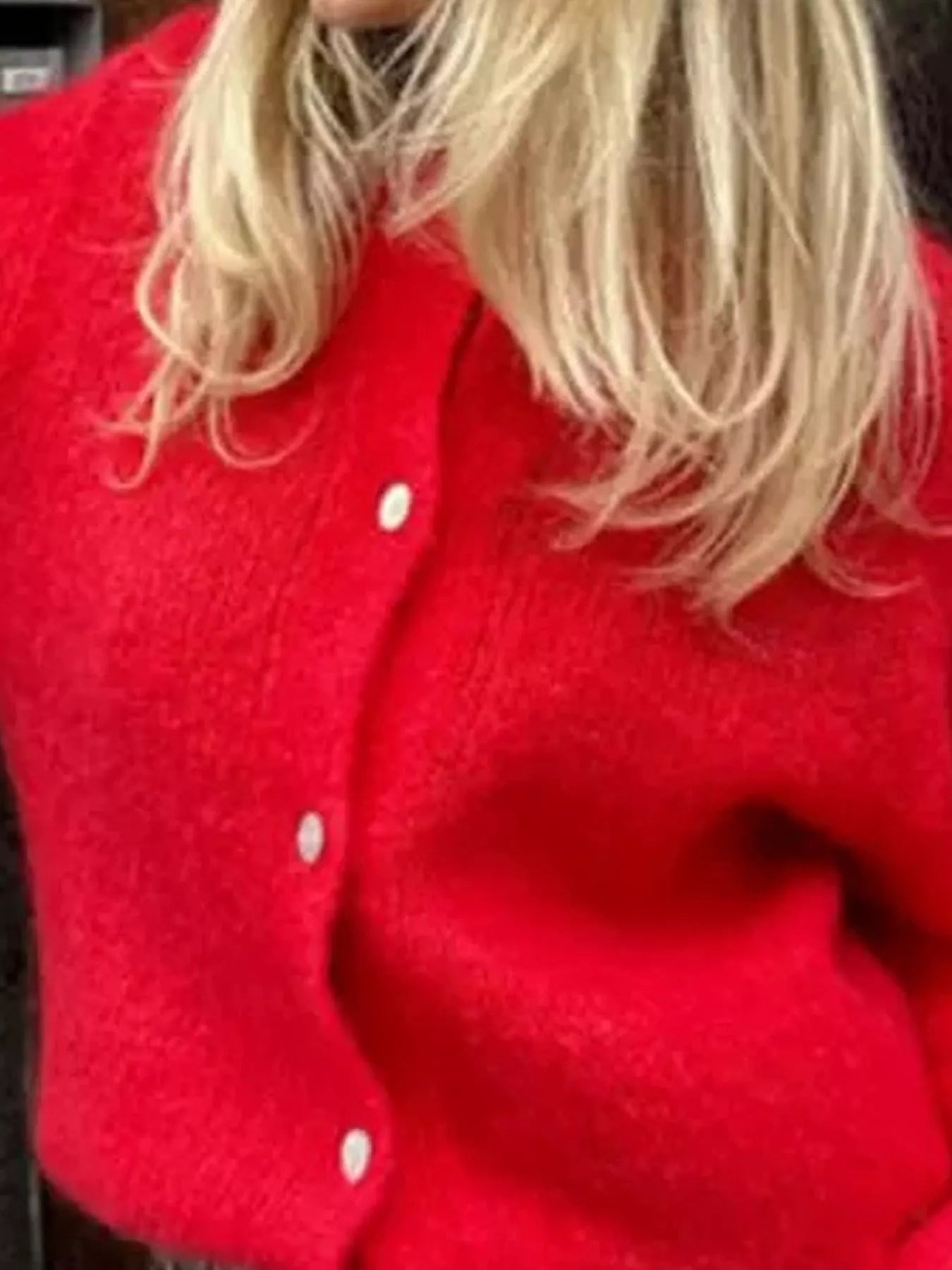 Button Up Long Sleeve Cardigan