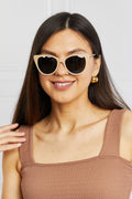 Cat-Eye Acetate Sunglasses with UV Protection