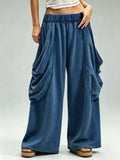 Oversized Wide-Leg Cargo Pants
