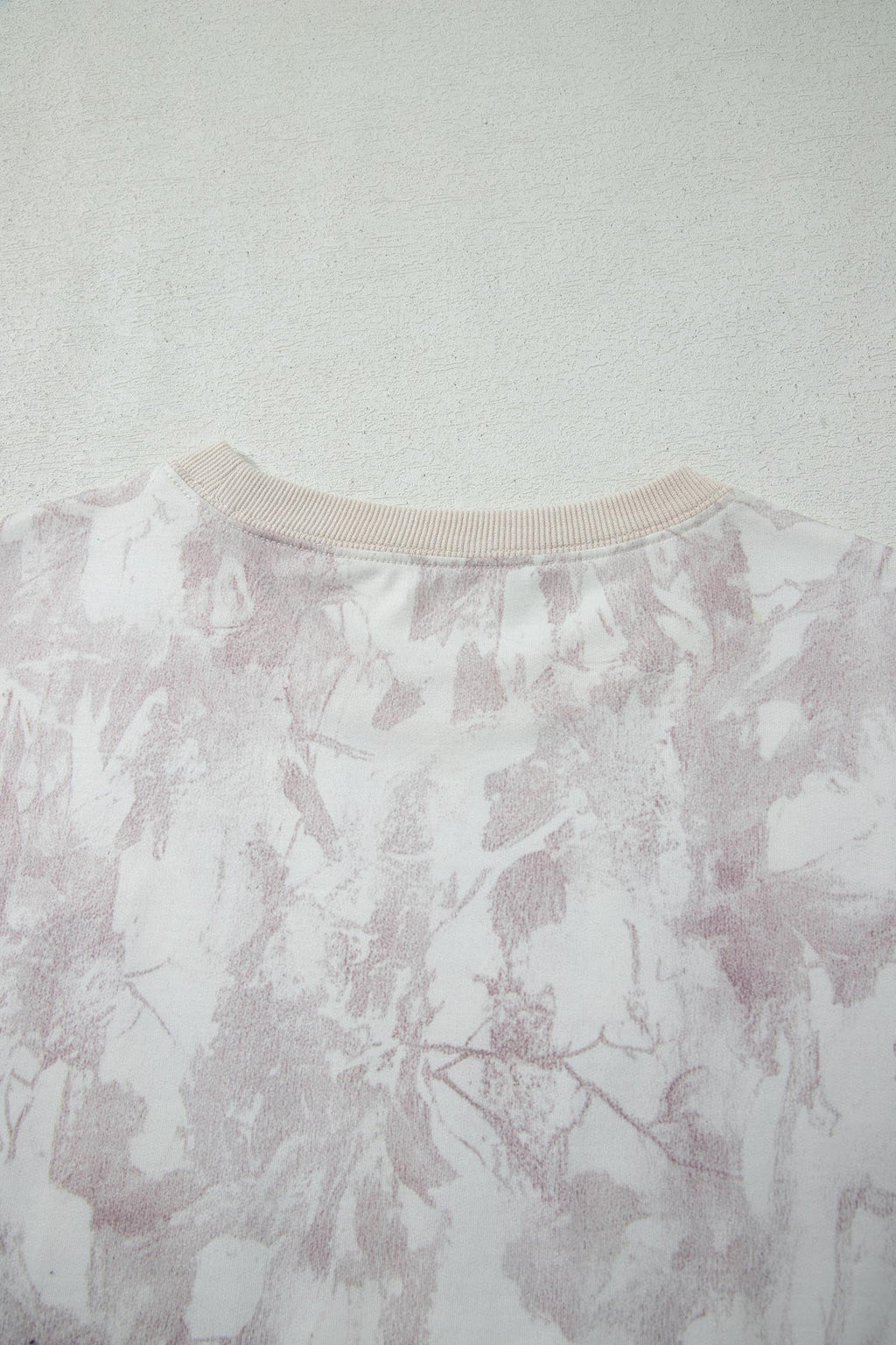 Gray Woodland Camo Print Raw Edge Cropped Top Skirt Set