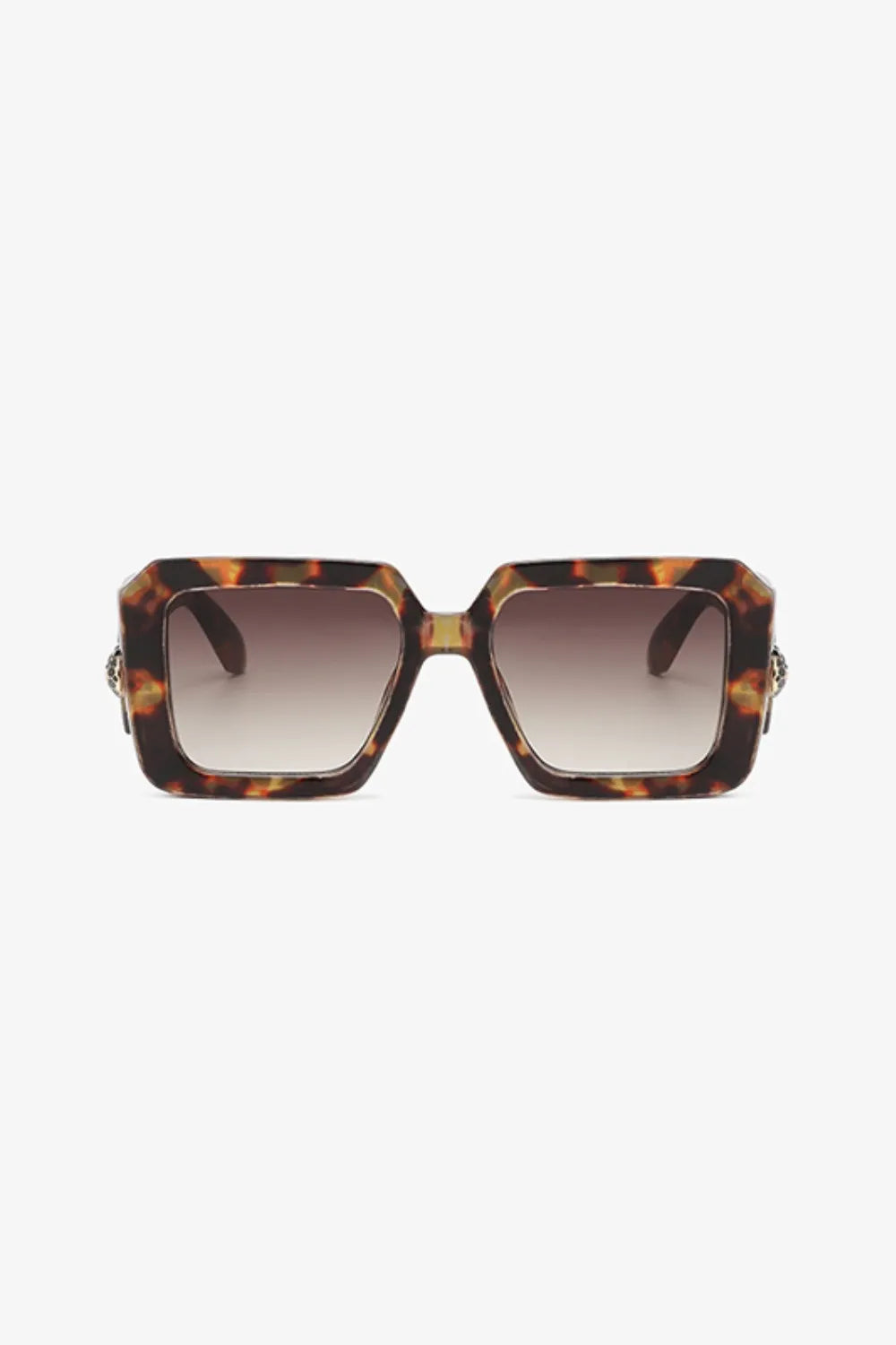 Polycarbonate Frame Square Sunglasses