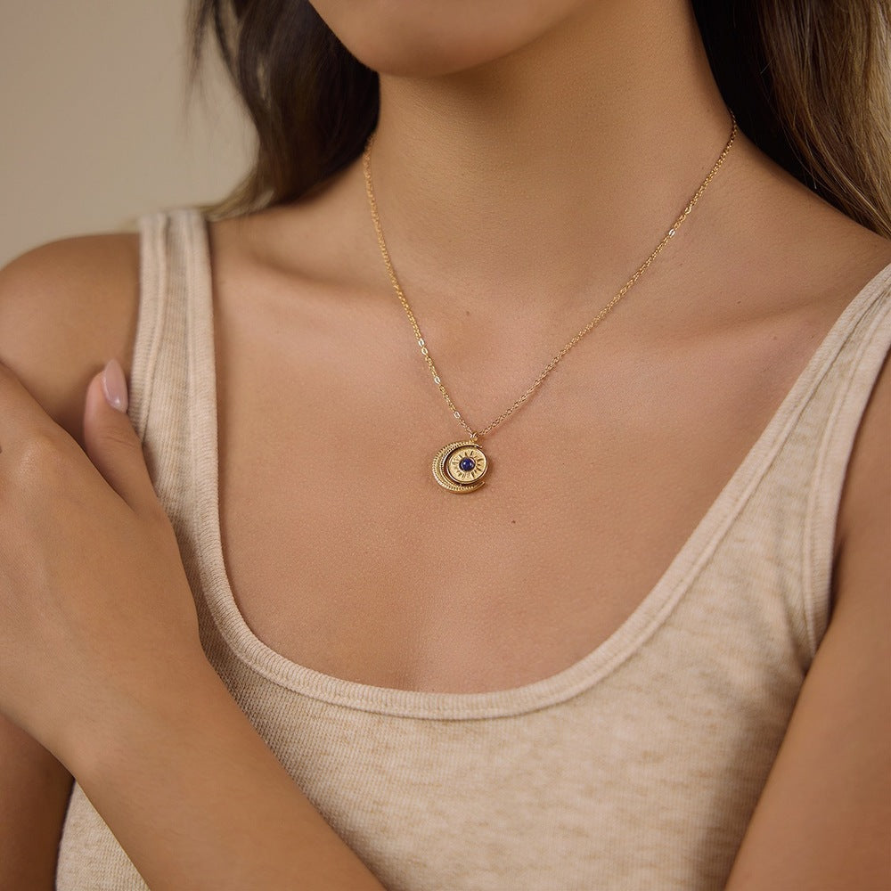 Lapis Pendant Necklace