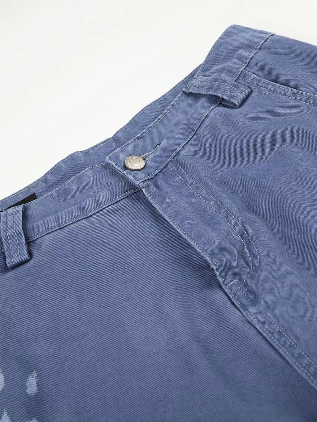Men's Distressed Cargo Capris