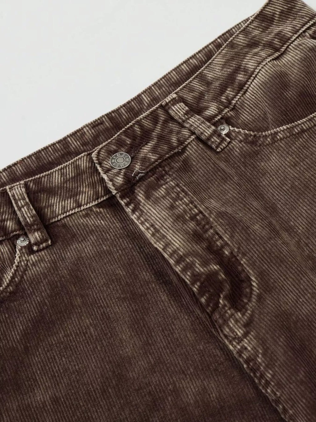 Men's Wide Leg Corduroy Pants
