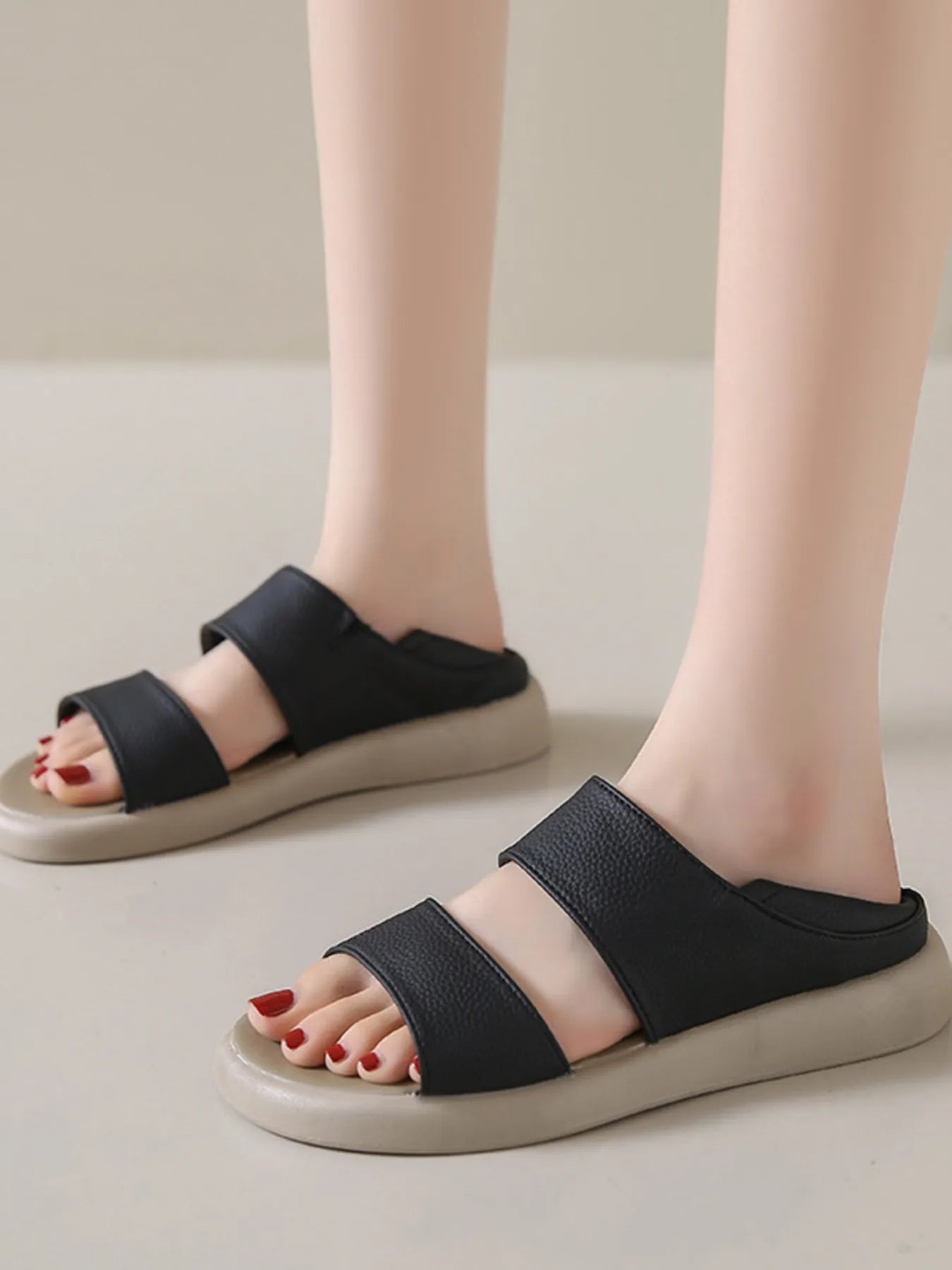 Open Toe Platform Sandals