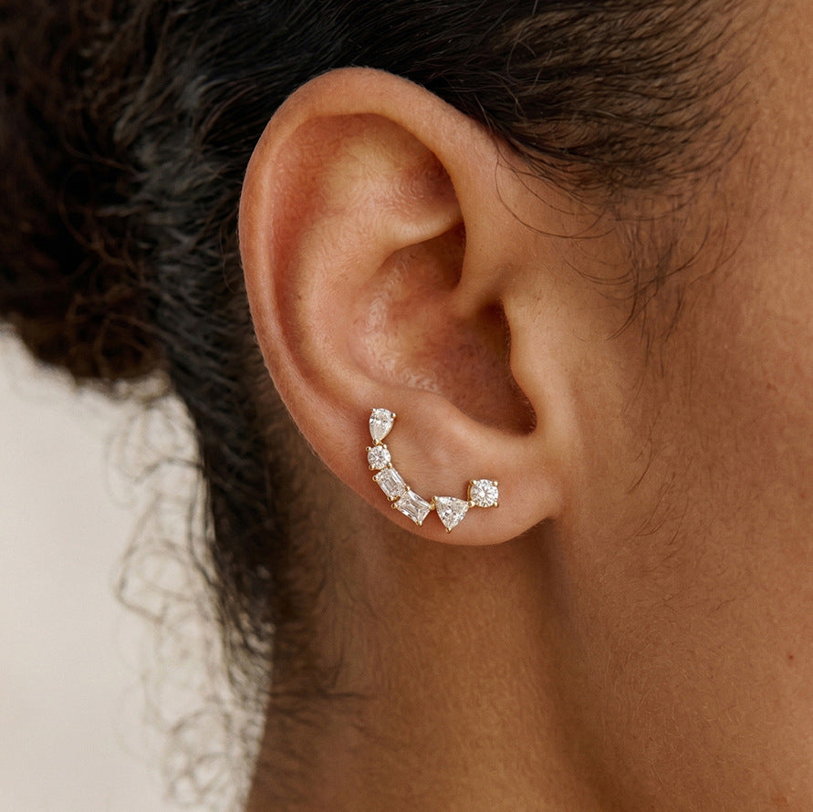Smile Zircon Ear Crawler