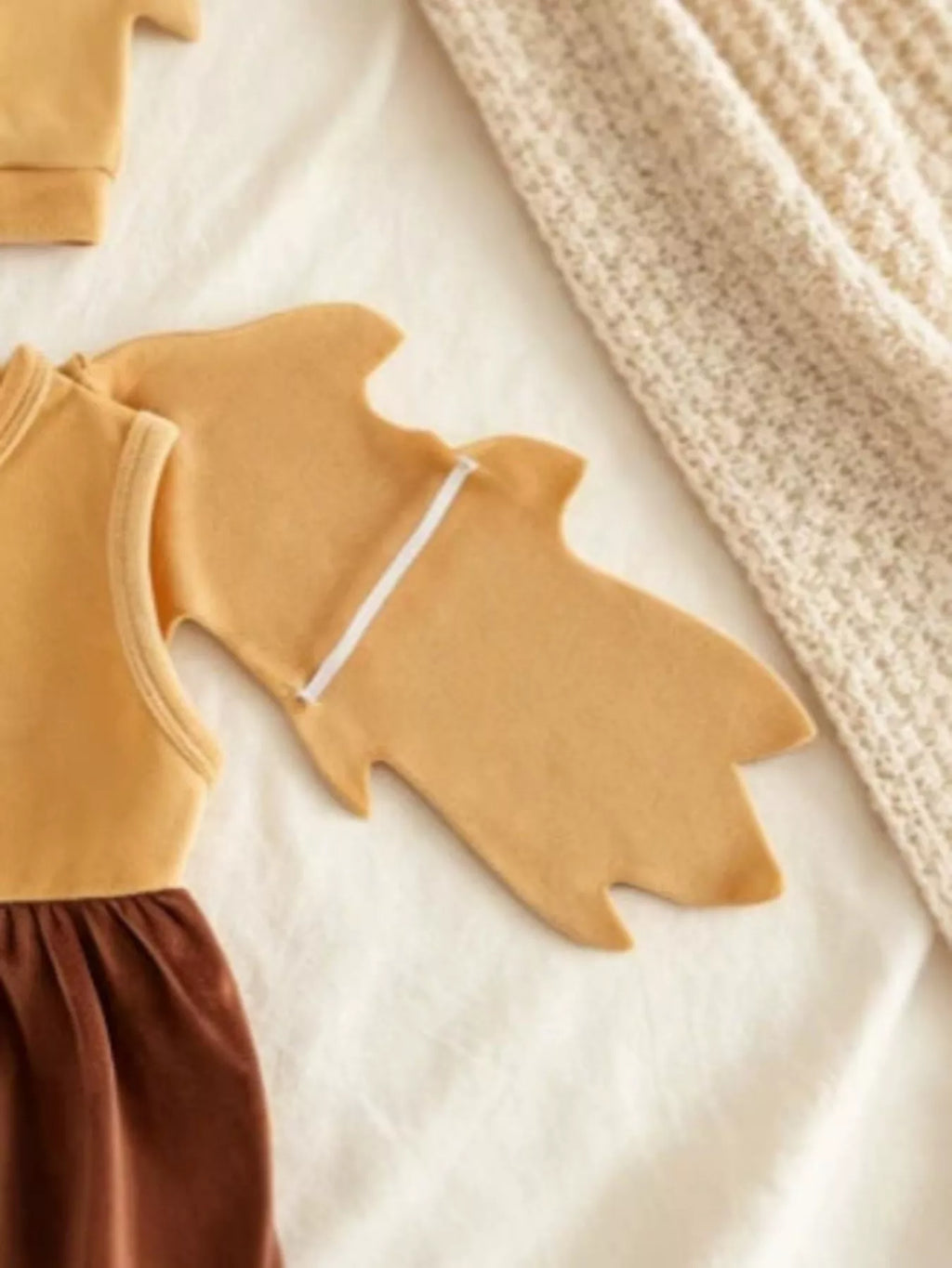 Children's Owl Wings Top and Bottom Set with Hat