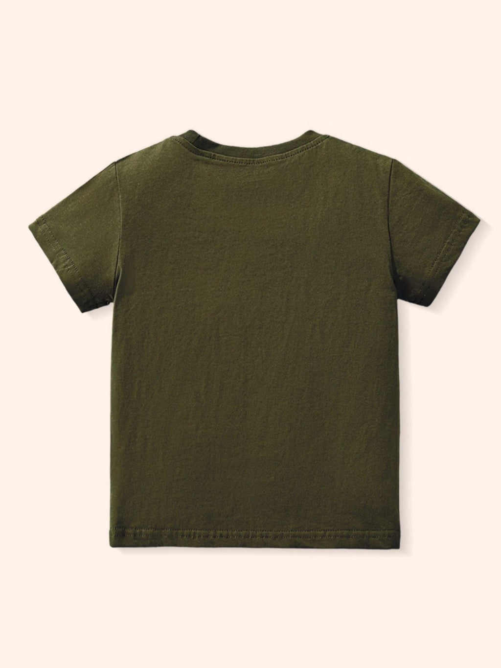 Children's Dinosaur Skeleton Print Short Sleeve T-Shirt