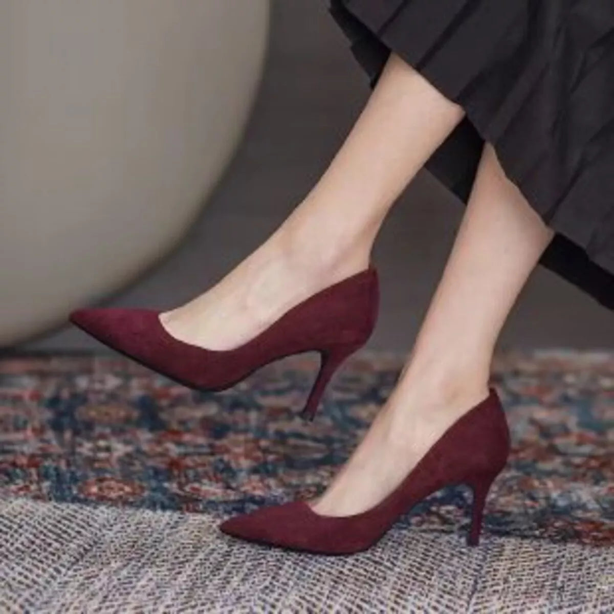 Point Toe Stiletto Pumps