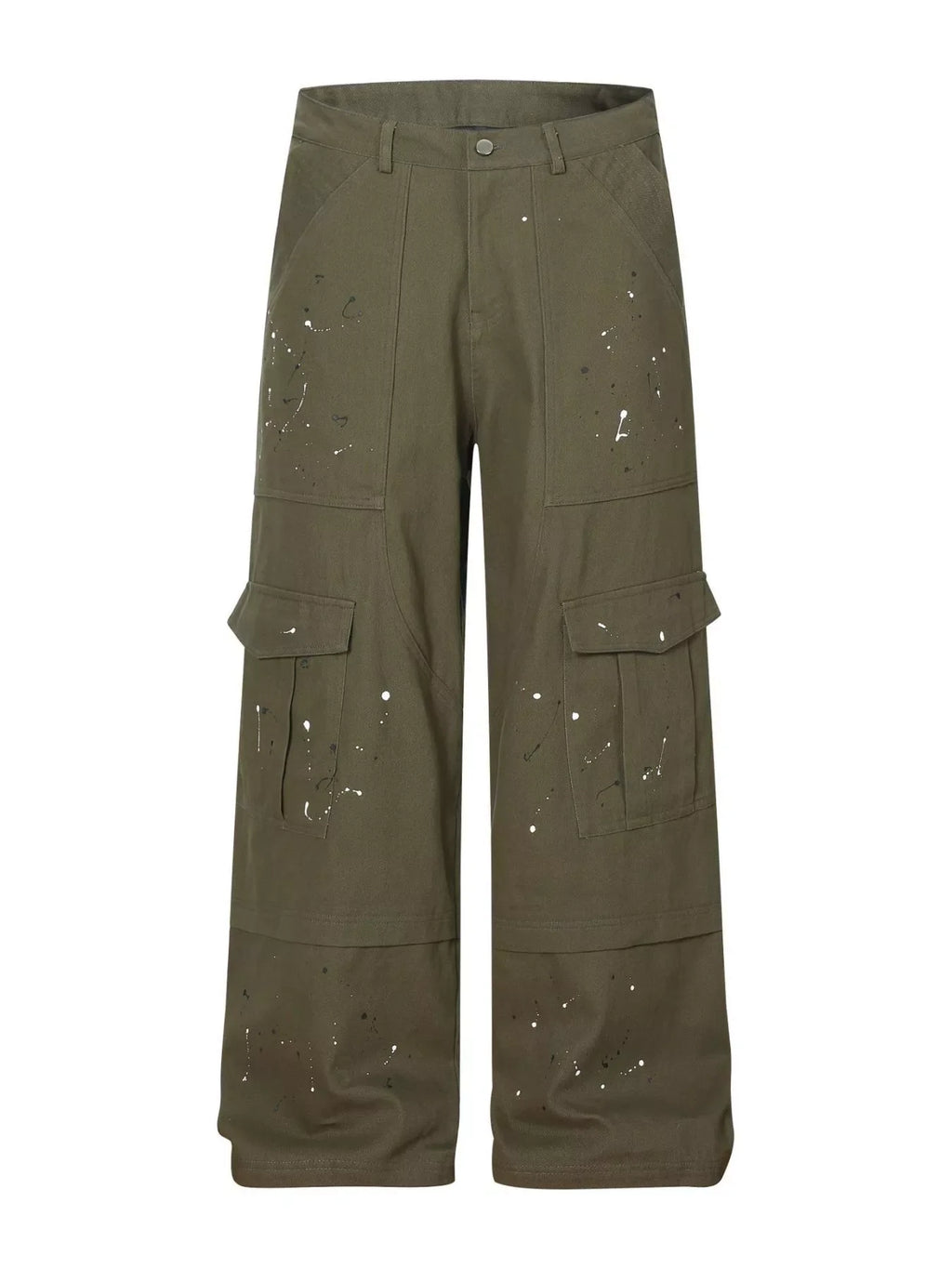 Men's Paint Splatter Cargo Pants