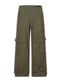 Men's Paint Splatter Cargo Pants
