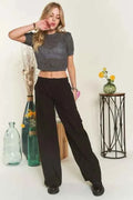 Low Rise Casual Cotton Cargo Pants