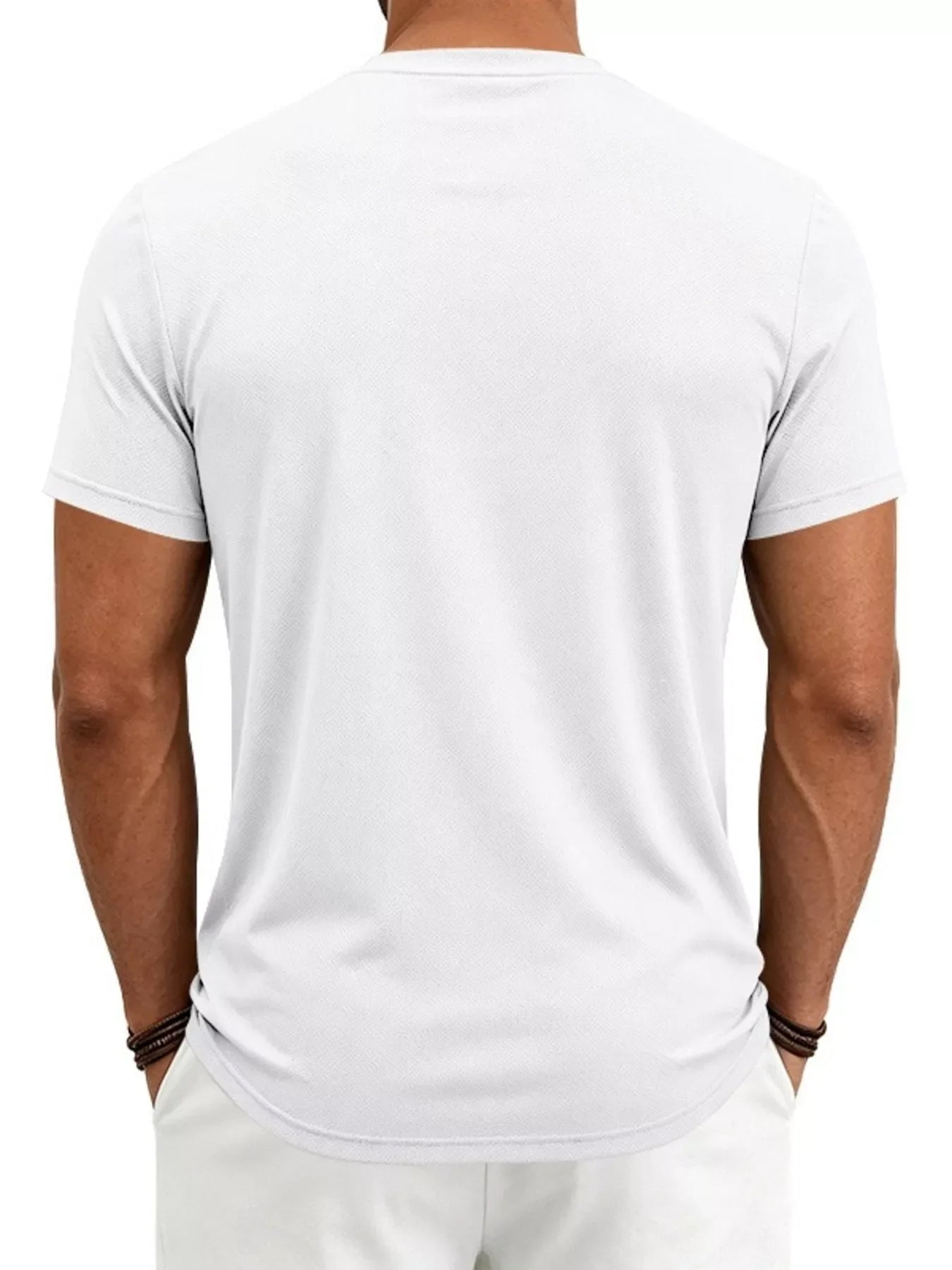 Men's Full Size Classic Fit Crew Neck T-Shirt Plus Size
