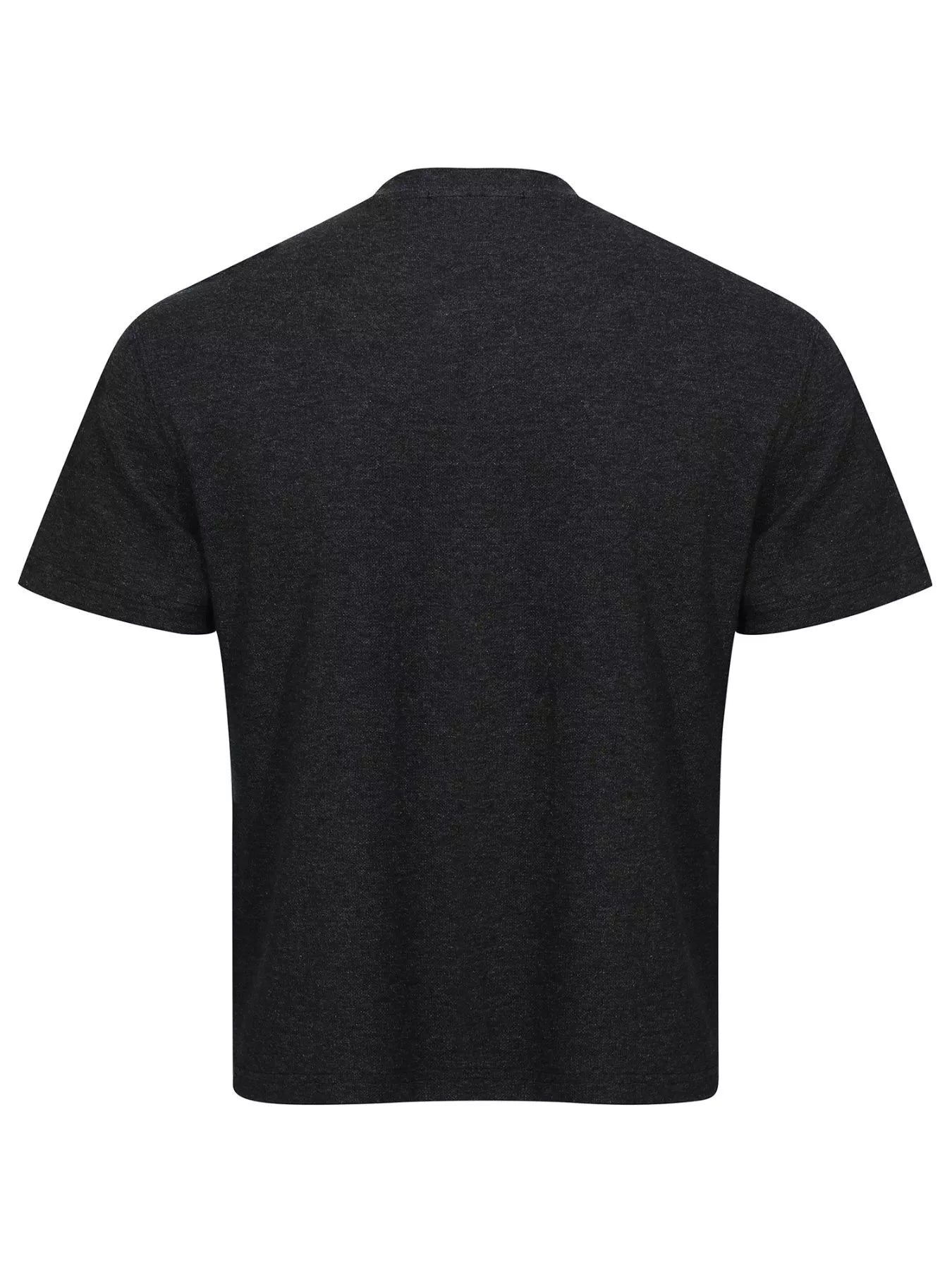 Men's Henley T-Shirt with Button Detail