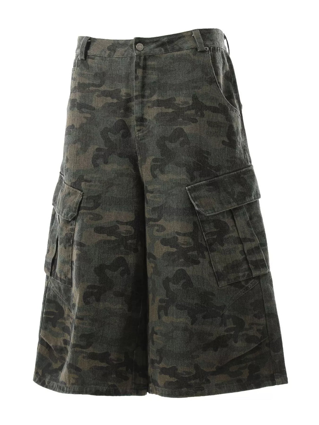 Men's Camouflage Cargo Capris