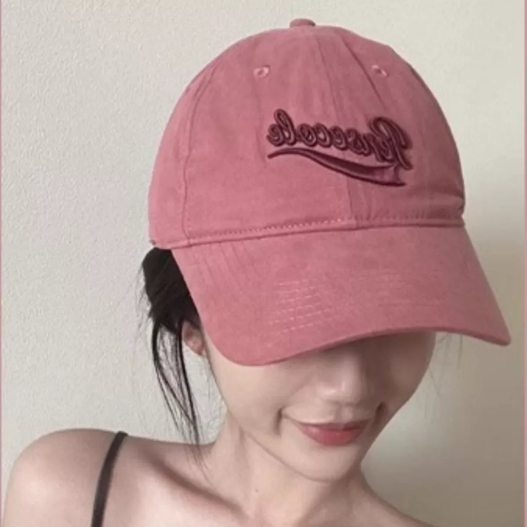 Vintage Washed Cotton Baseball Cap