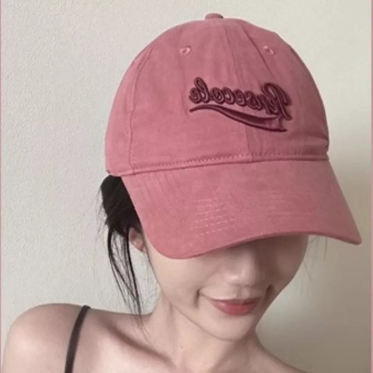 Vintage Washed Cotton Baseball Cap