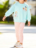 Children's Fairy Graphic Sweatshirt and Pants Set
