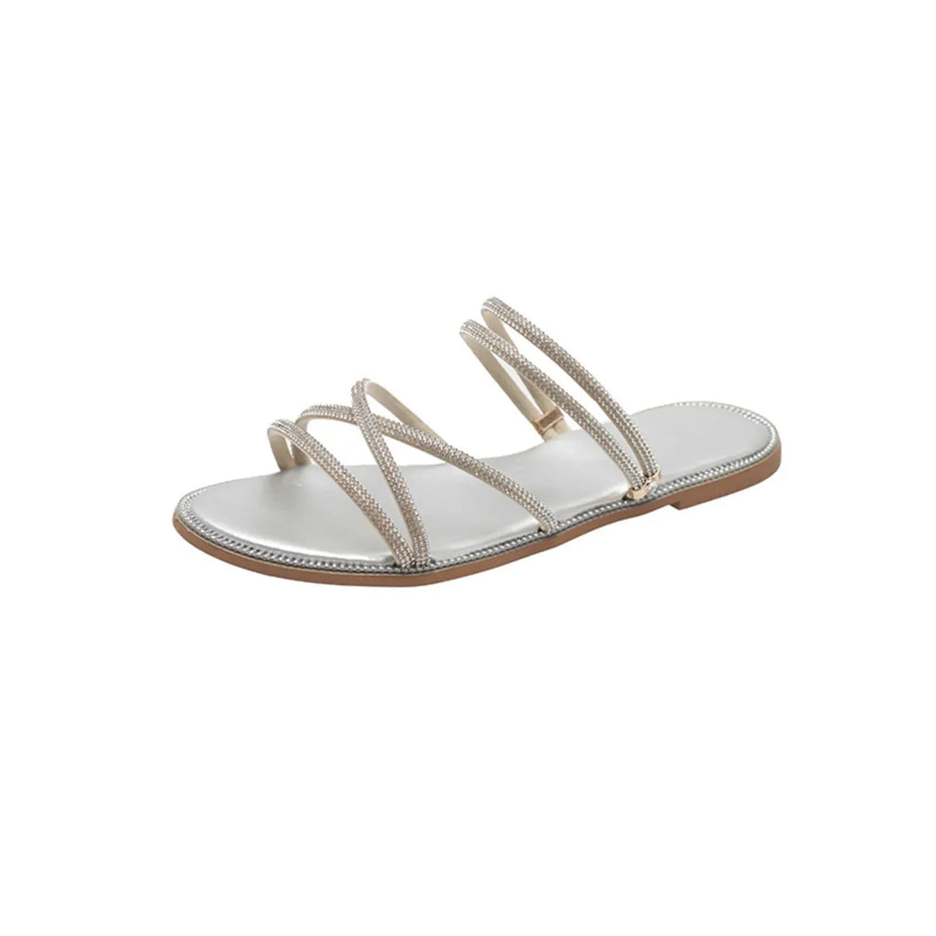 Open Toe Flats Sandals