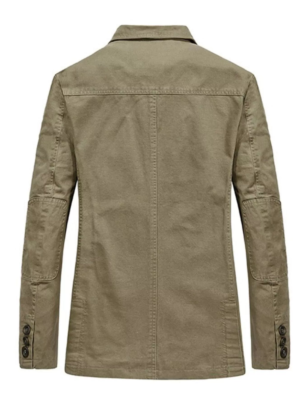 Men's Plus Size Casual Button Up Slim Fit Blazer