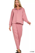 Scuba Half Zip Pullover and Jogger Lounge Set