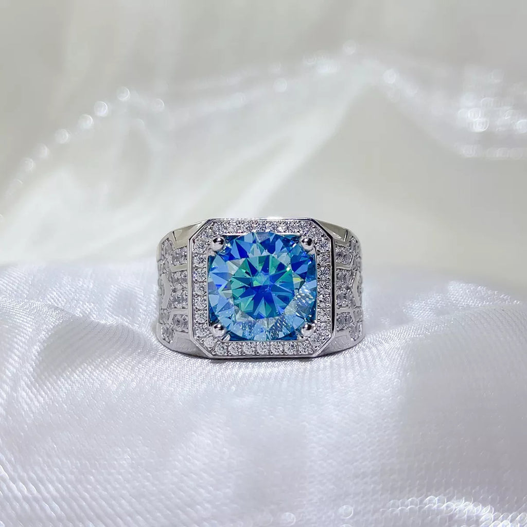 3 Carat 925 Sterling Silver Moissanite Ring