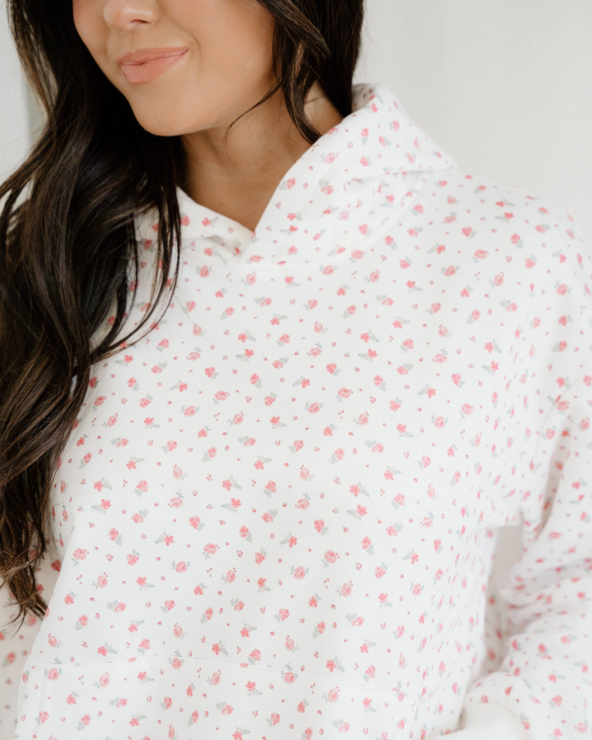 Rose Hoodie Sheath Sweatpants Set